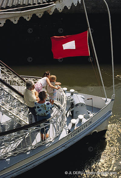 Bateau sur la Meuse, boat on Meuse